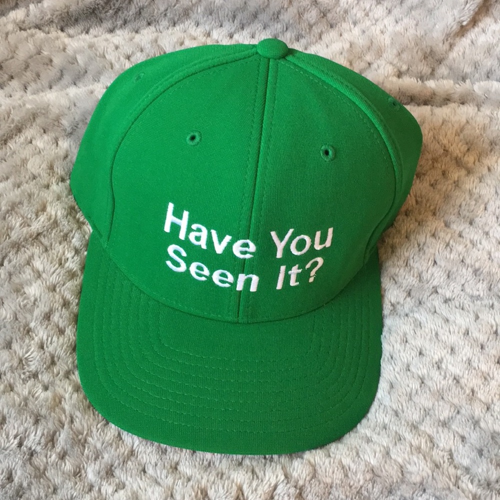 "Have You Seen It?" Green Dad Hat Brand New